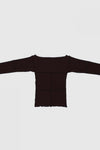 BASERANGE long-sleeved T-shirt TOCL-RB-SP24 tactile
